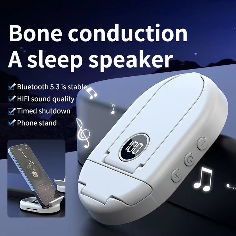 Home Improvement Music - G-Bluetooth付きポケットスピーカー,骨伝導枕下,サウンドボックス,充電式,ワイヤレス音楽プレーヤー,睡眠の改善,タイムオフ