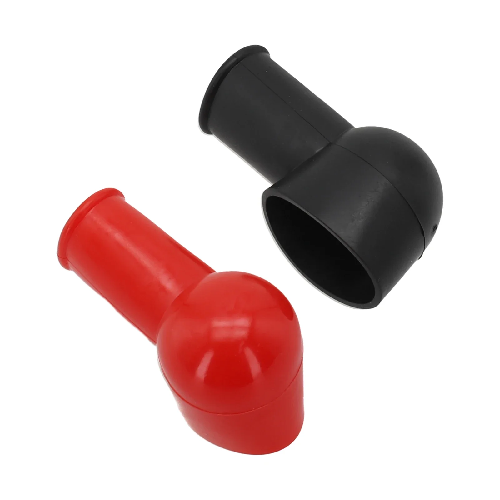Wire Connector Cap - プラスおよびマイナス線コネクタキャップ,絶縁カバープロテクター,電池端子絶縁体,ケーブルコネクタ,1ペア