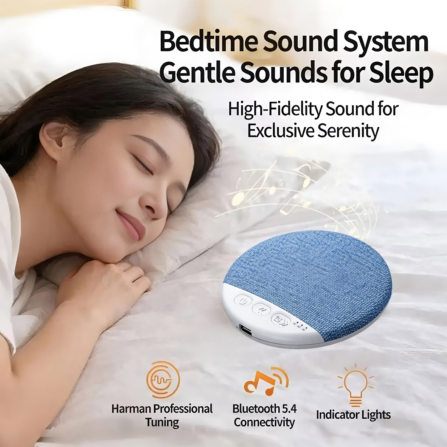 枕の下に置くスピーカー Bluetooth ワイヤレスステレ - Home Improvement Music のレビューと価格