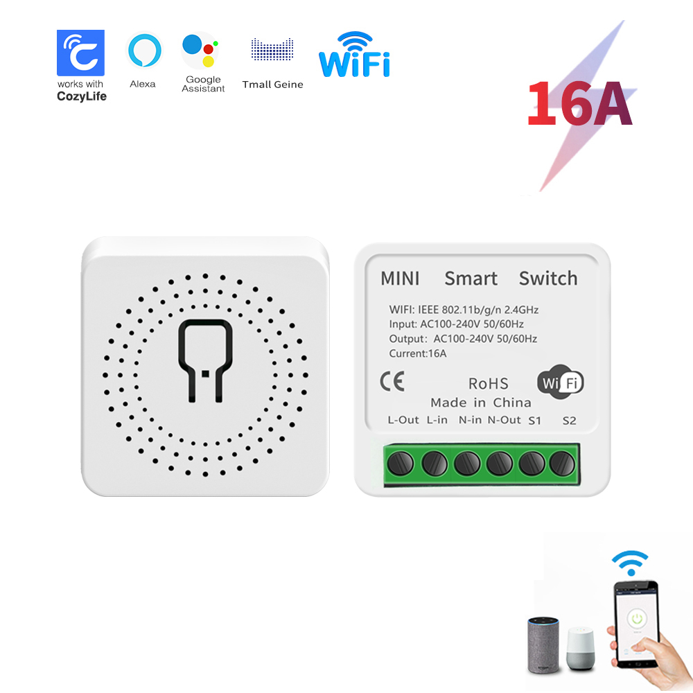 SIXWGH MiNi WiFiスマートスイッチ Cozyl - App Home Improvement のレビューと価格