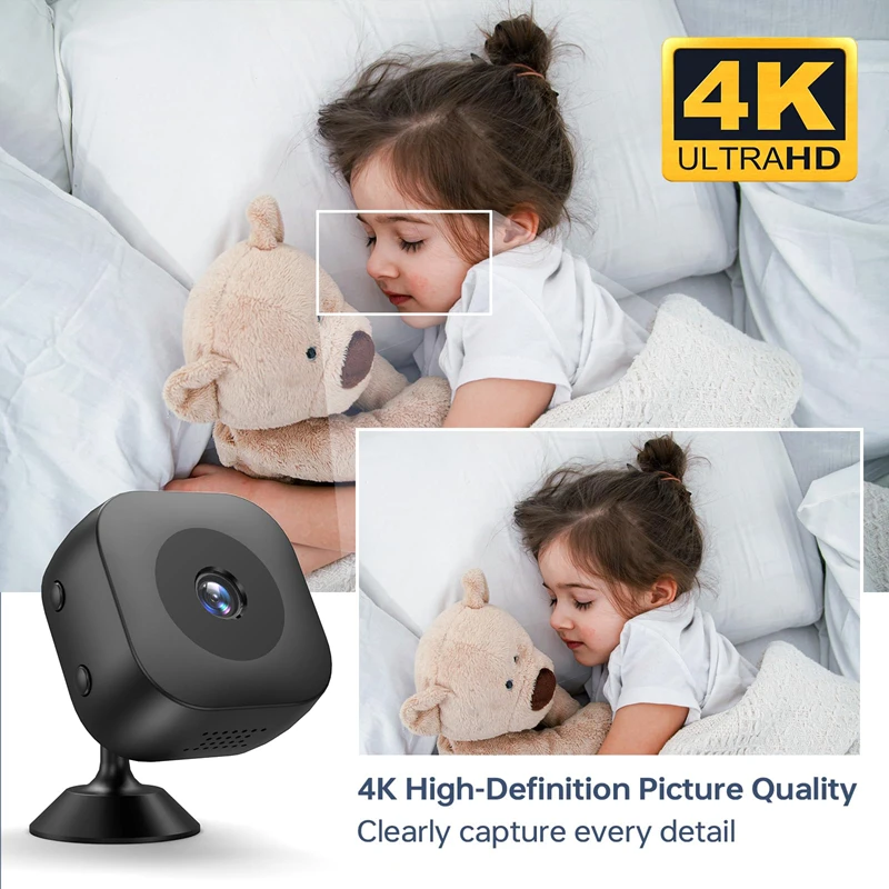 4K HD セキュリティカメラ WiFi ワイヤレス 広角  - Home Improvement Hardware のレビューと価格