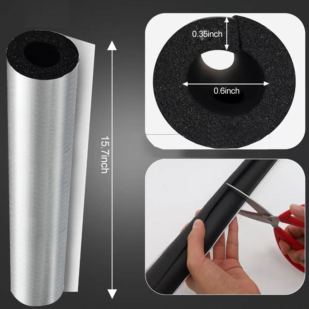 粘着性断熱フォームチューブ,パイプ断熱材,屋外ラップ,銅パイ - Pipe Insulation Foam のレビューと価格