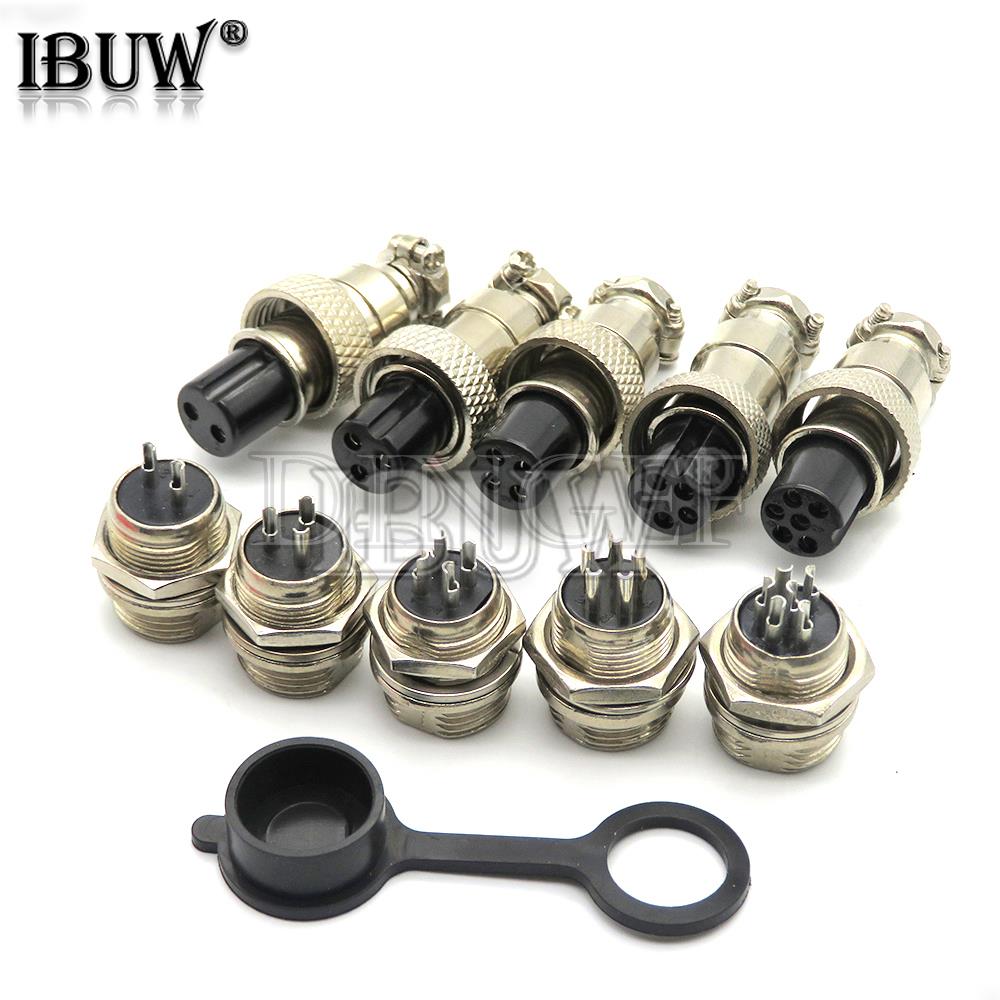 1 セット/ロット GX12 2/3/4/5/6/7 ピンオ - Wire Connector Cap のレビューと価格