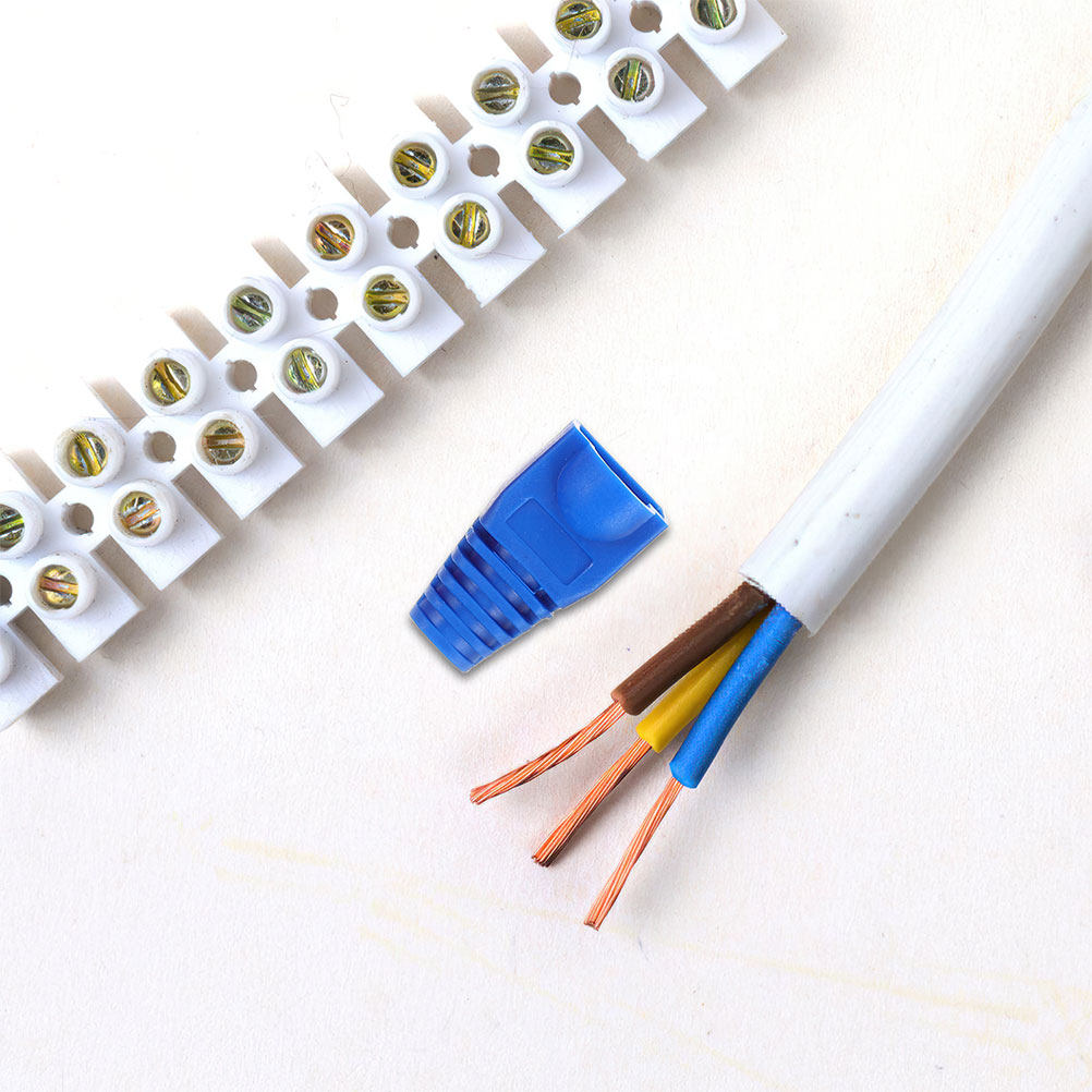 100個入り イーサネットケーブルコネクターキャップ 耐摩耗 - Wire Connector Cap のレビューと価格