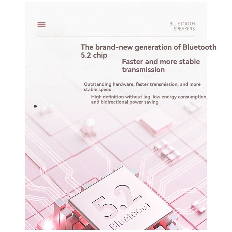 効率的なホワイトノイズ骨伝導ワイヤレスBluetoothスピ - Home Improvement Music のレビューと価格
