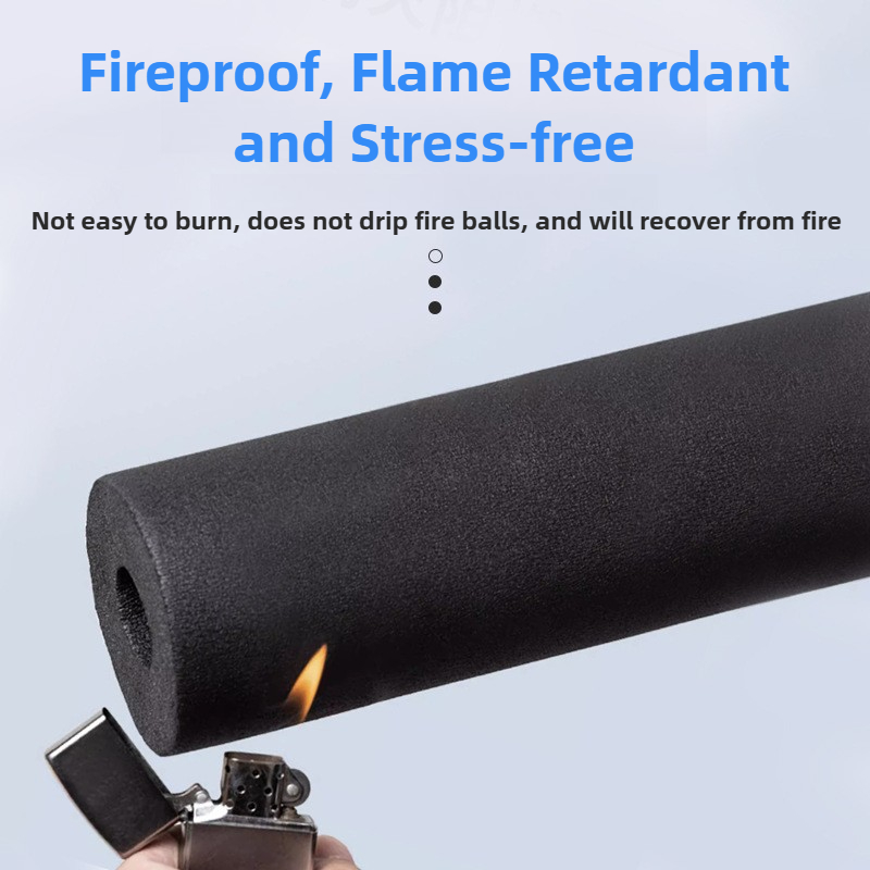 1.7 メートルゴム発泡断熱パイプ 6-32 ミリメートル難 - Pipe Insulation Foam のレビューと価格