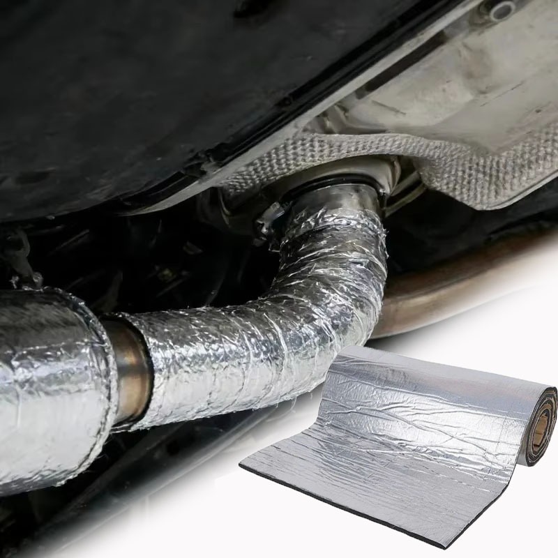 アルミ箔防水耐熱断熱シールド、屋根壁HVACダクトパイプ用ゴ - Pipe Insulation Foam のレビューと価格