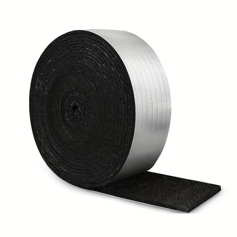 柔軟な屋外用パイプ断熱テープ 10cm x 10m アルミ箔 - Pipe Insulation Foam のレビューと価格