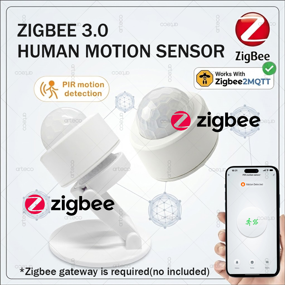 Zigbee 3.0 ミニ PIR モーションセンサー人体赤 - Home Improvement Hardware のレビューと価格