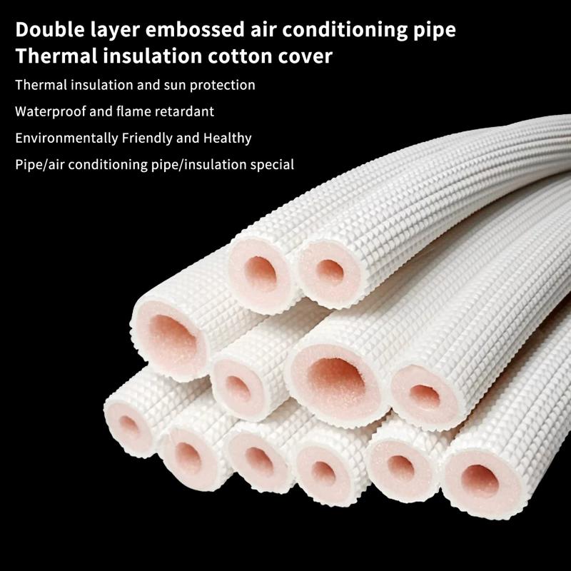 1メートルパイプ断熱フォームチューブ、エアコンパイプ継手、ミ - Pipe Insulation Foam のレビューと価格