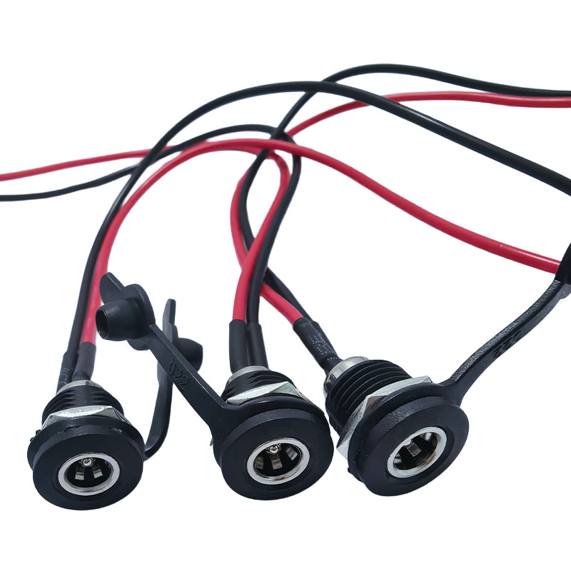 DIY用バッテリーDC電源プラグコネクター DC防水ジャック - Wire Connector Cap のレビューと価格