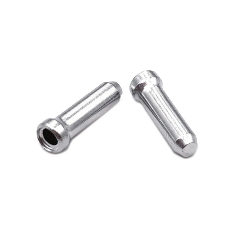 50/100 個自転車ブレーキシフターケーブルヒントアルミブ - Wire Connector Cap のレビューと価格