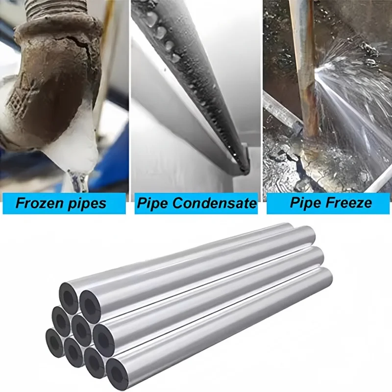 自己粘着スポンジゴムパイプチューブプロテクター防水パイプライ - Pipe Insulation Foam のレビューと価格
